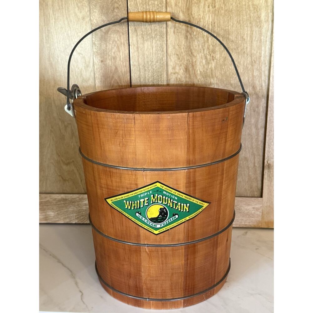 White Mountain 4 Qt. Electric Ice Cream Freezer Model 69204 Bucket & Box Only